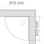 Base de Coluna Almofadada Redonda Ø15cm