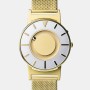 Relógio Tátil Unissexo Mesh Gold CW237 Eone Bradley