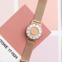 Relógio Tátil Unissexo Mesh Rose Gold CW234 Eone Bradley