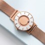 Relógio Tátil Unissexo Mesh Rose Gold CW234 Eone Bradley