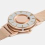 Relógio Tátil Unissexo Mesh Rose Gold CW234 Eone Bradley