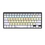 Teclado Dislexia Mini Bluetooth MAC Logickeyboard