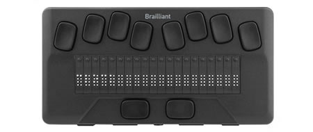 Linha c/ Teclado Braille Brailliant BI 20X