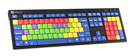 Teclado Criança PC USB Logickeyboard