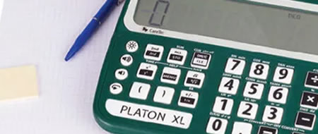 Calculadora Científica Platon c/ Voz Portuguesa Caretec