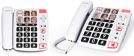 Telefone Rede Fixa c/ Fios Ampliado Xtra 1110 SwissVoice