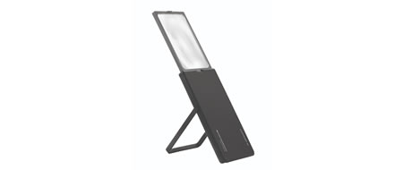 Lupa easyPOCKET XL 2.5x 6.0 Dioptrias 78X50 mm LED Eschenbach