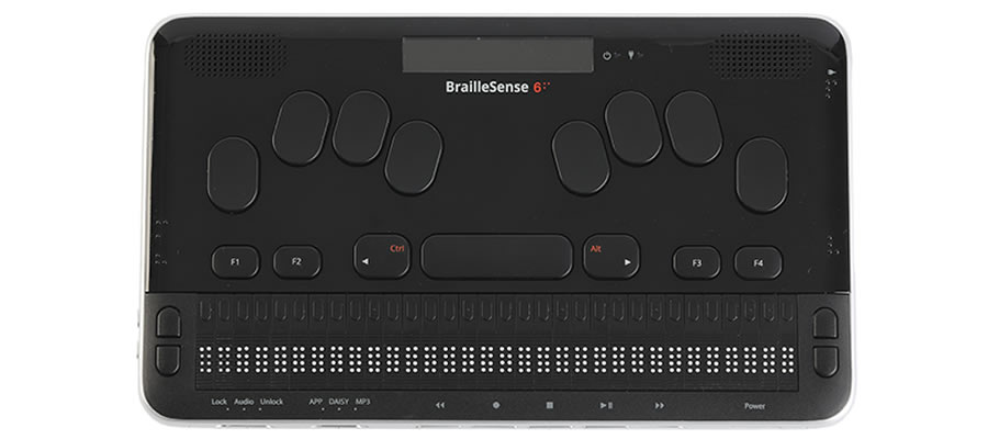 Bloco Notas c/ Linha Braille 32 BrailleSense 6 Hims