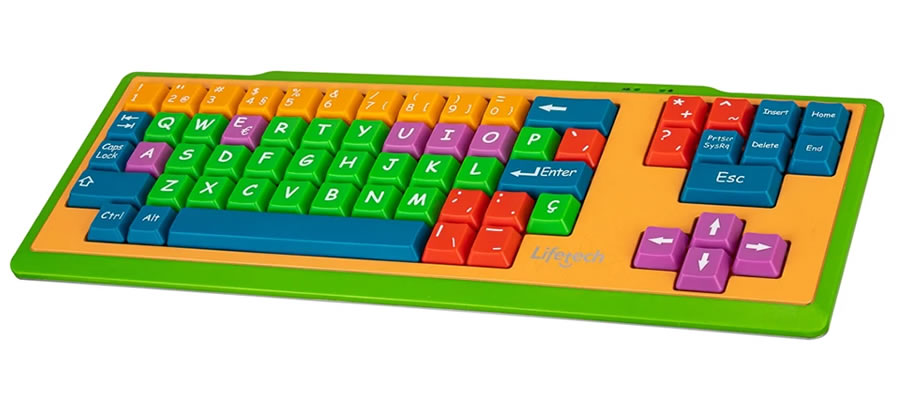 Teclado Criança Kids Keyboard Lifetech