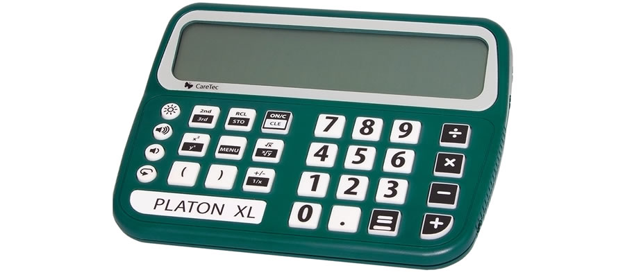 Calculadora Científica Platon XL c/ Voz Portuguesa Caretec