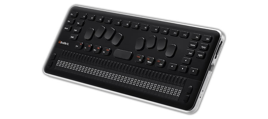 Linha Braille c/ Teclado QBraille XL 40 B240H Hims